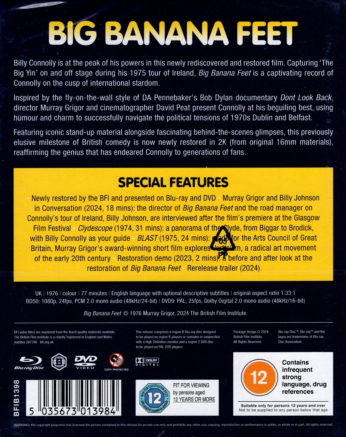 Big Banana Feet (ej svensk text) (Blu-ray + DVD) - 2
