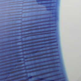Hertha Bengtsson (Koka Blå 1953) Rounded Bowl with Blue Decor 21 cm