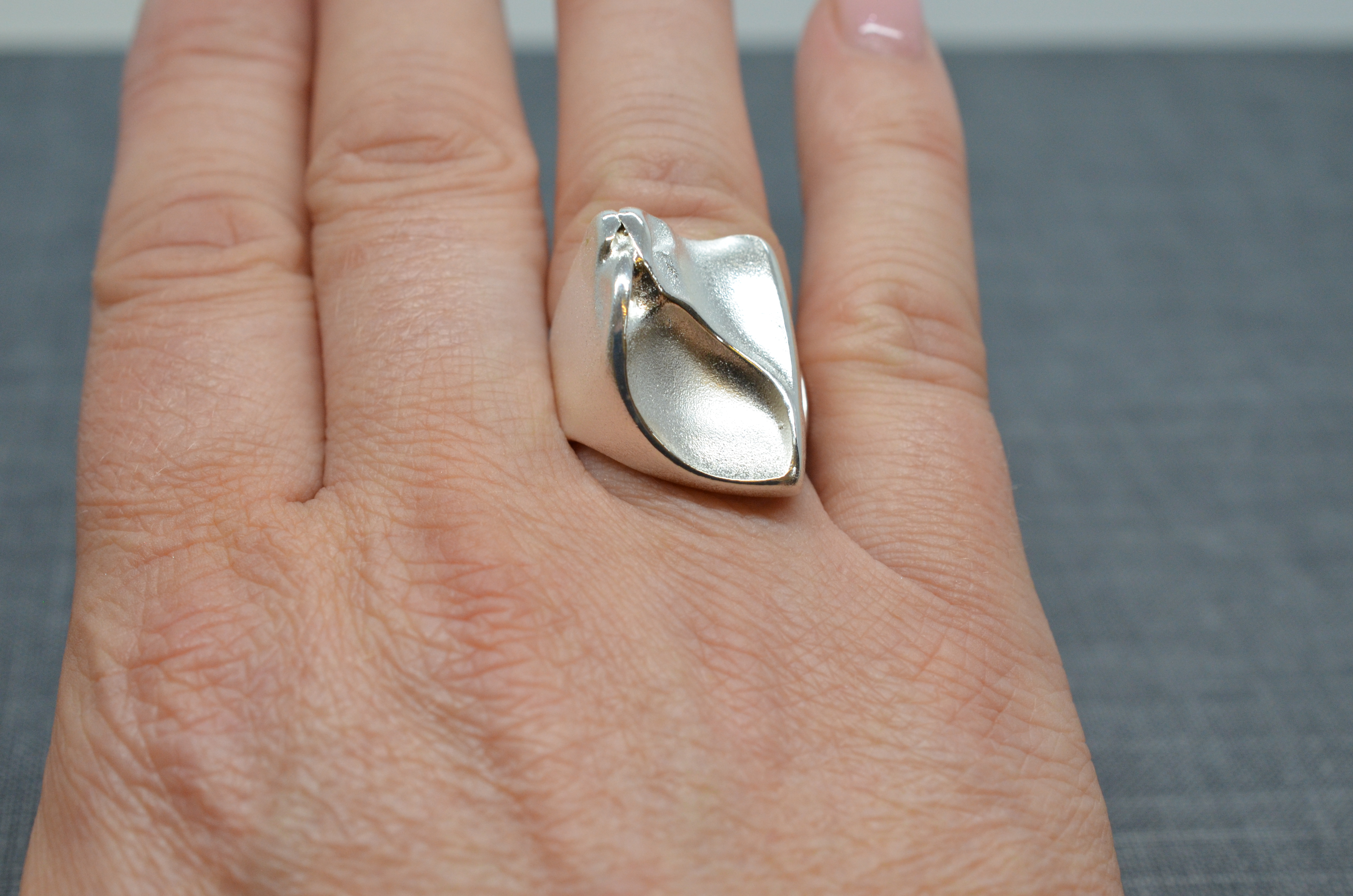 Vintage Lapponia "Sagitta" silver ring - 6