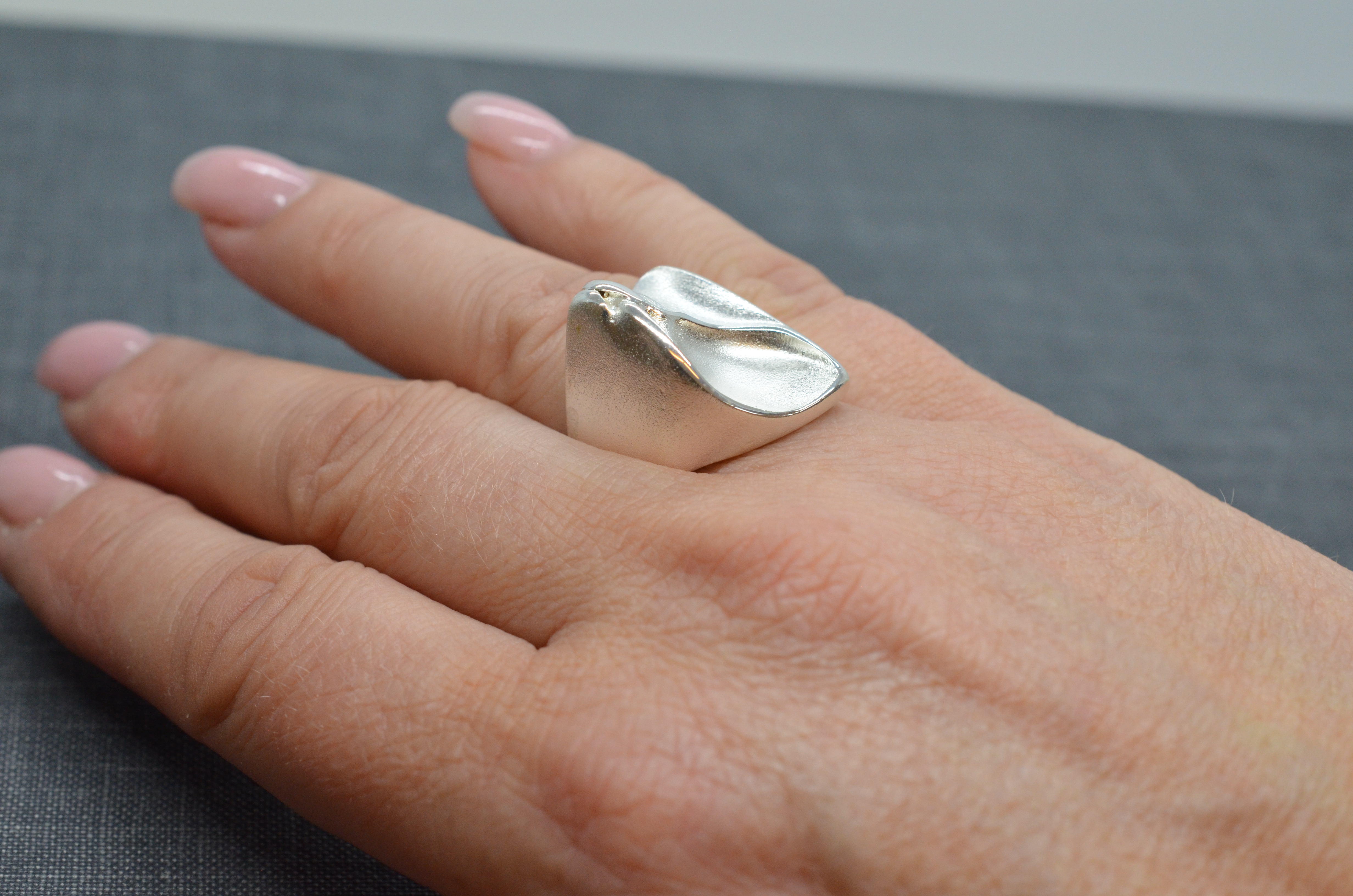 Vintage Lapponia "Sagitta" silver ring - 5