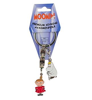 Mumin Nyckelring - Lilla My & Snorkfröken