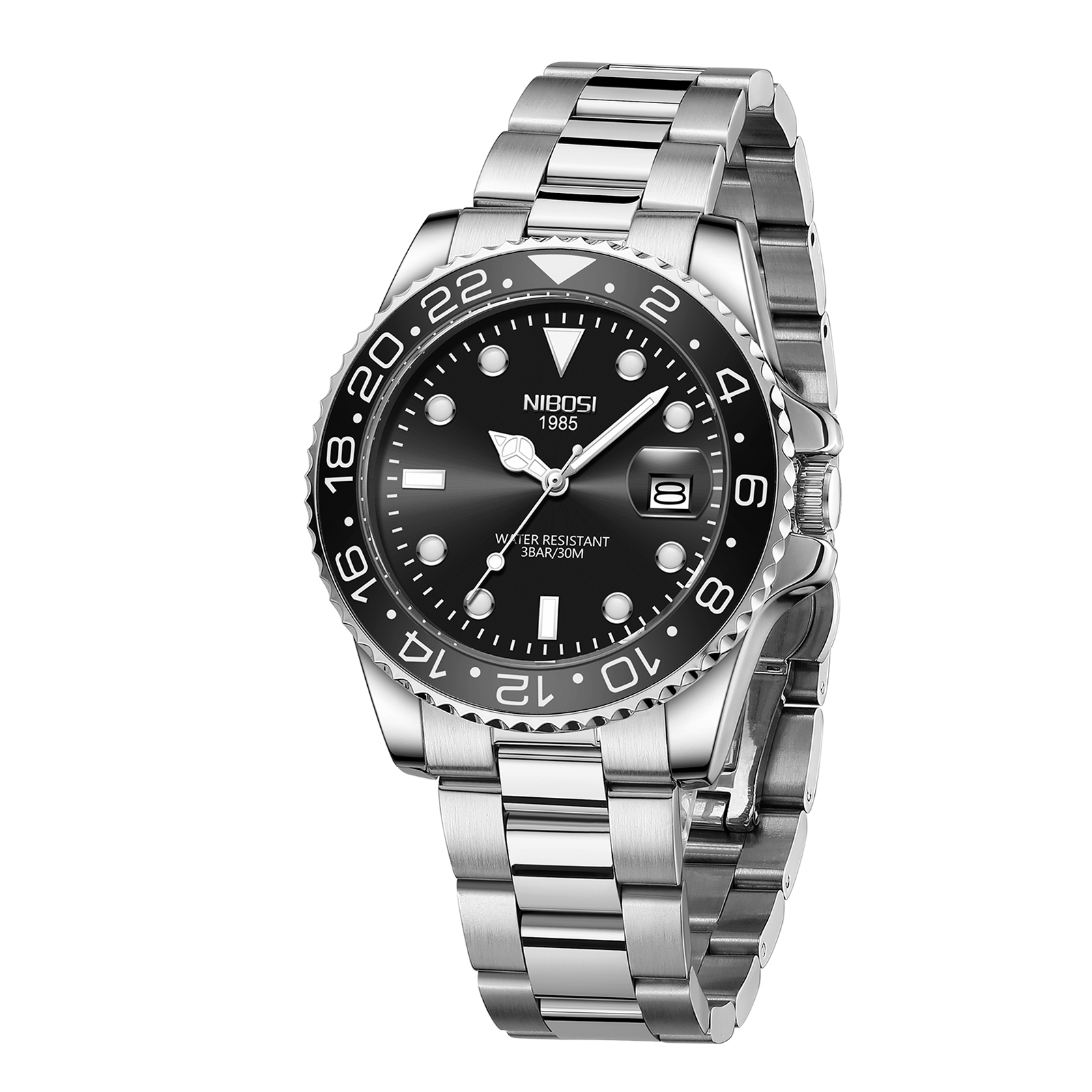 Nibosi Yachtster Silver Black