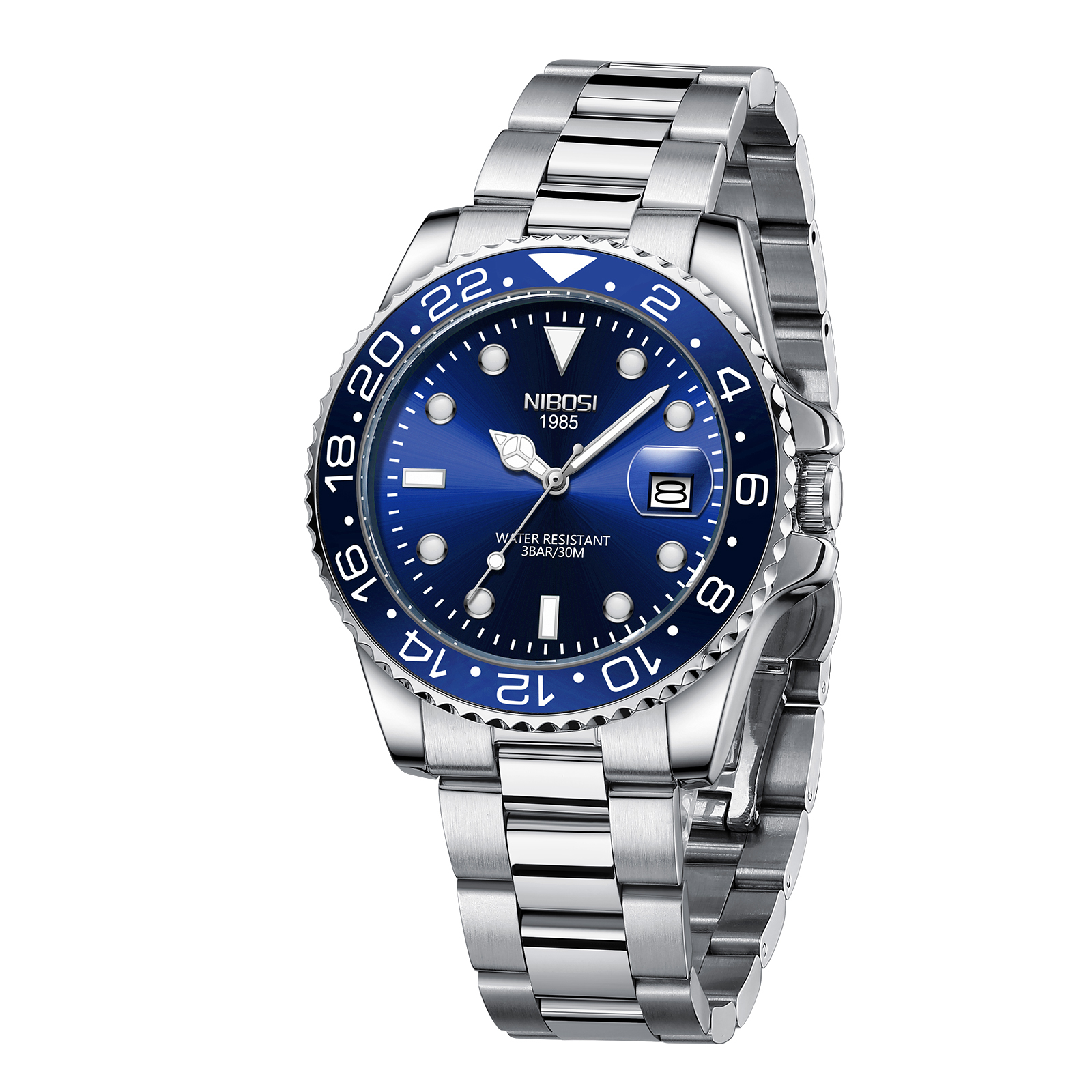 Nibosi Yachtster Silver Blue