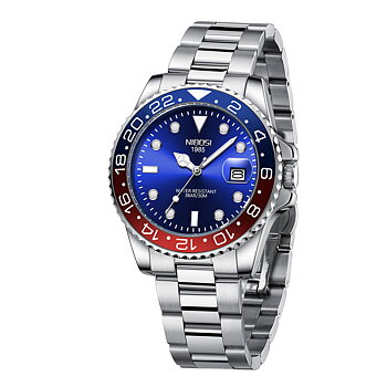 Nibosi Yachtster Silver Blue Red