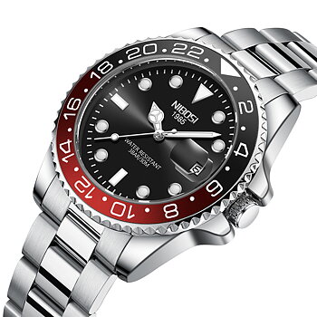 Nibosi Yachtster Silver Black Red