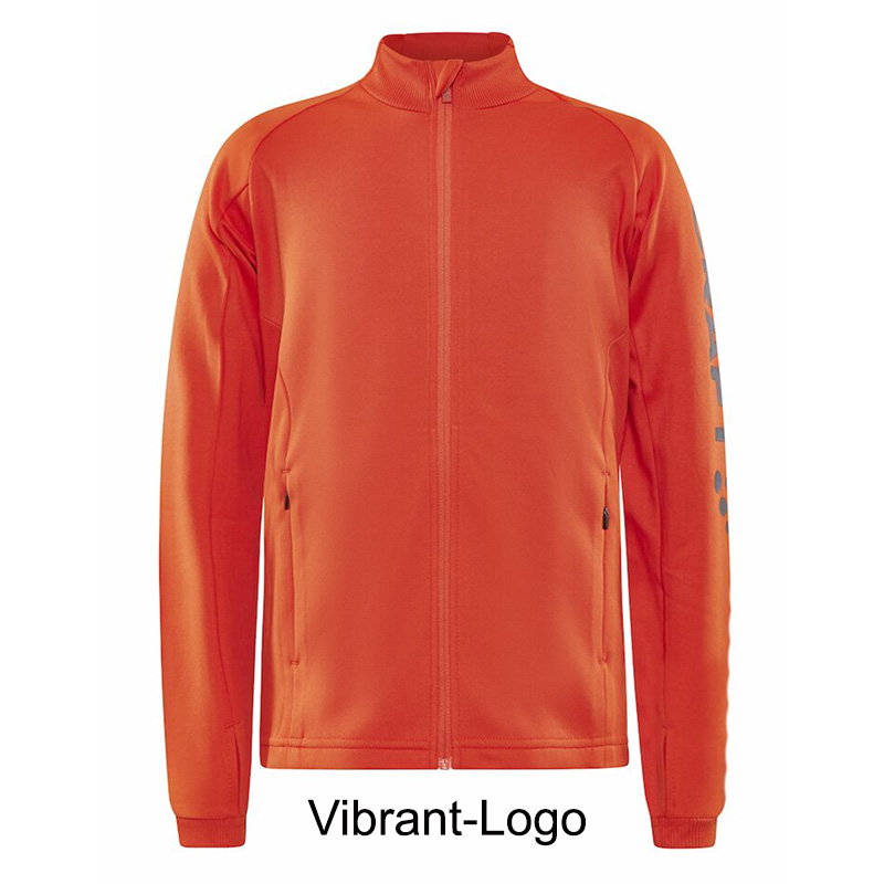 Evolve Full Zip Logo Junior