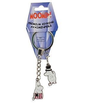 Mumin Nyckelring - Muminmamma & Muminpappa