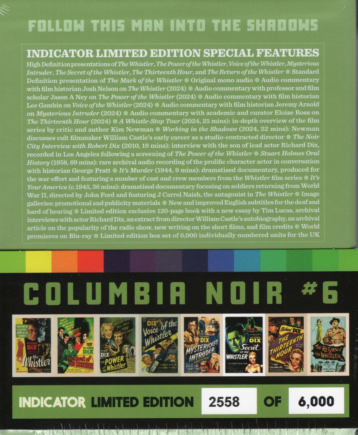 Columbia Noir Volume 6: The Wistler (Limited Edition) (ej svensk text) (Blu-ray) - 2