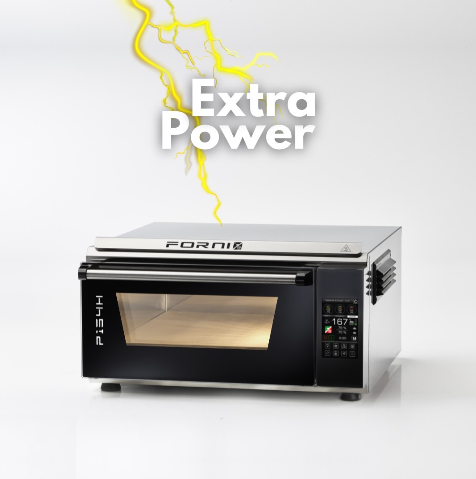 Pizzaugn Effeuno Evolution, enkel, 509 ° EXTRA POWER - 3