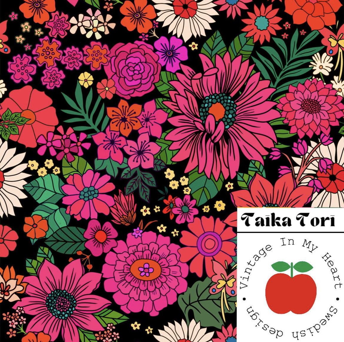 Hippie Flowers klänning - Egen design