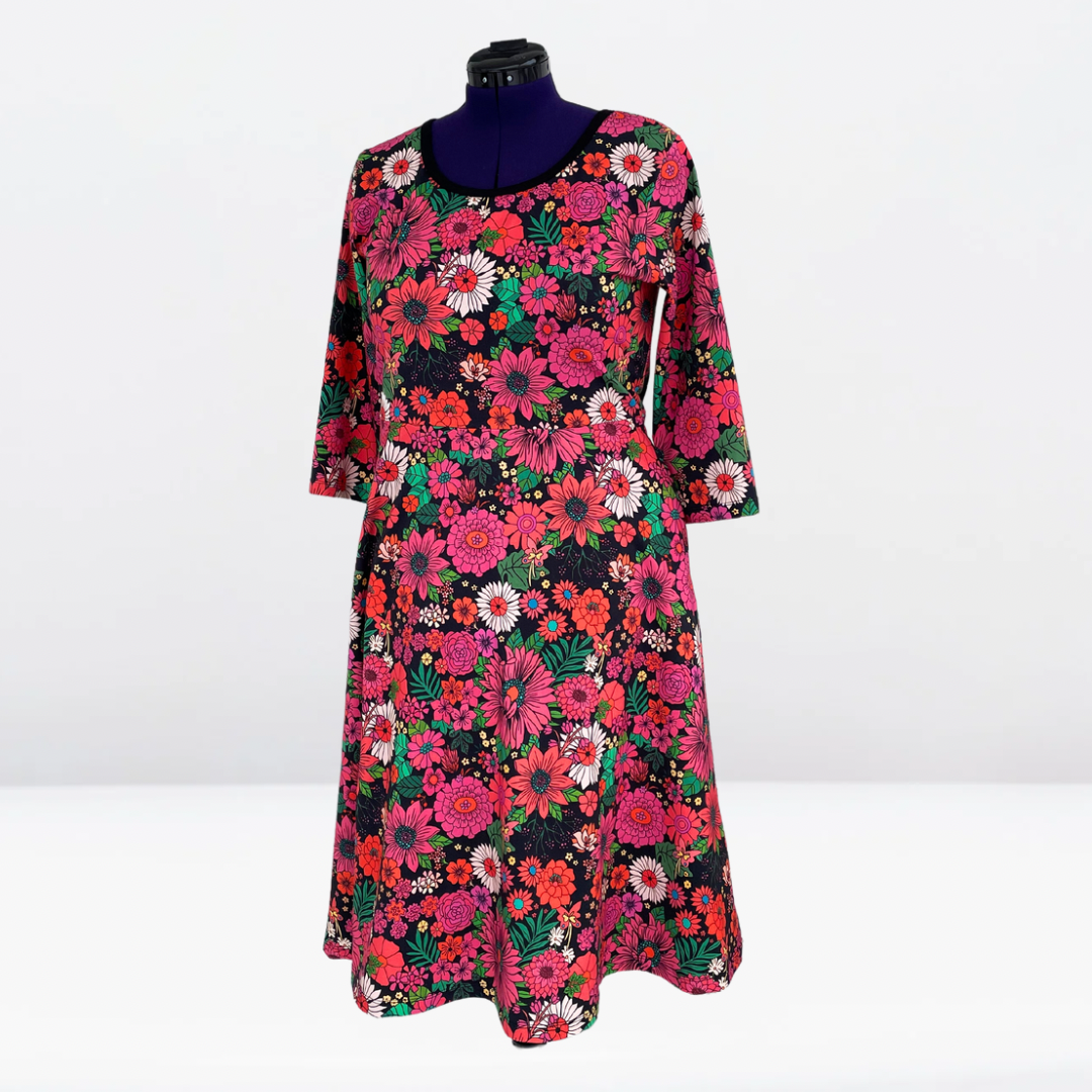 Hippie Flowers klänning - Egen design - 9
