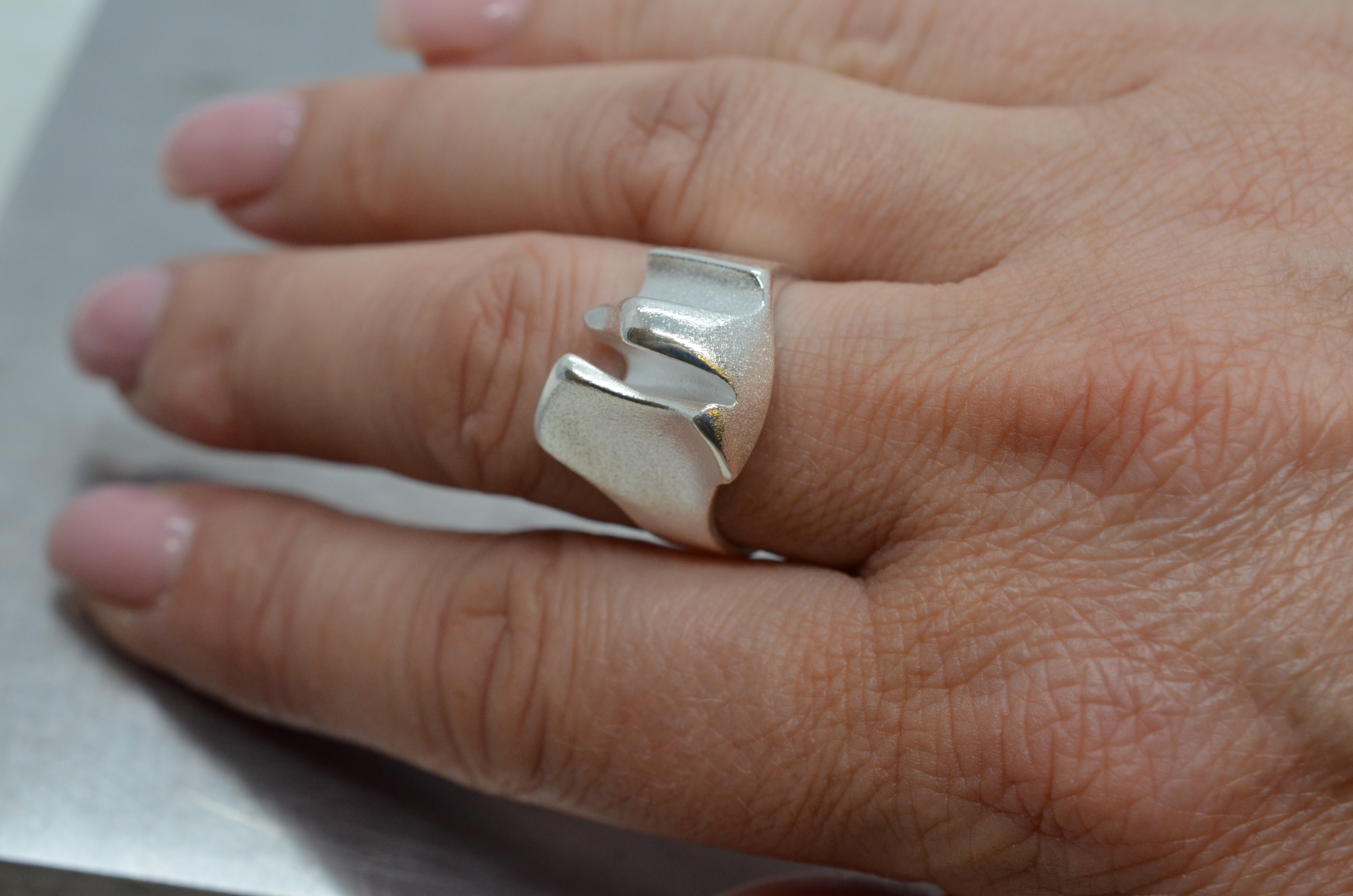 Vintage Lapponia "Pandora" silver ring - 4
