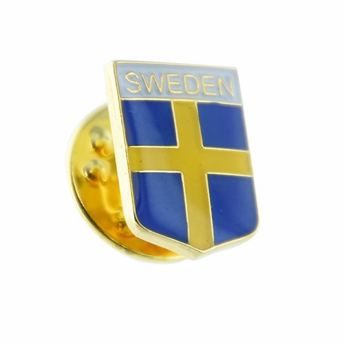 Pin Sweden shield 13 mm
