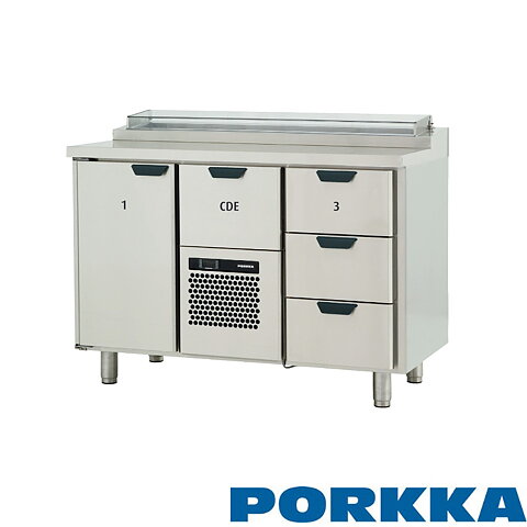 Sallad/pizzakylbänk GN