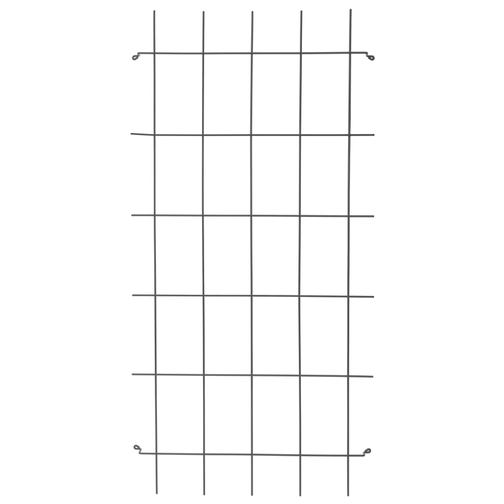 Spaljé Nyby 6007 Svart Met 75X150CM