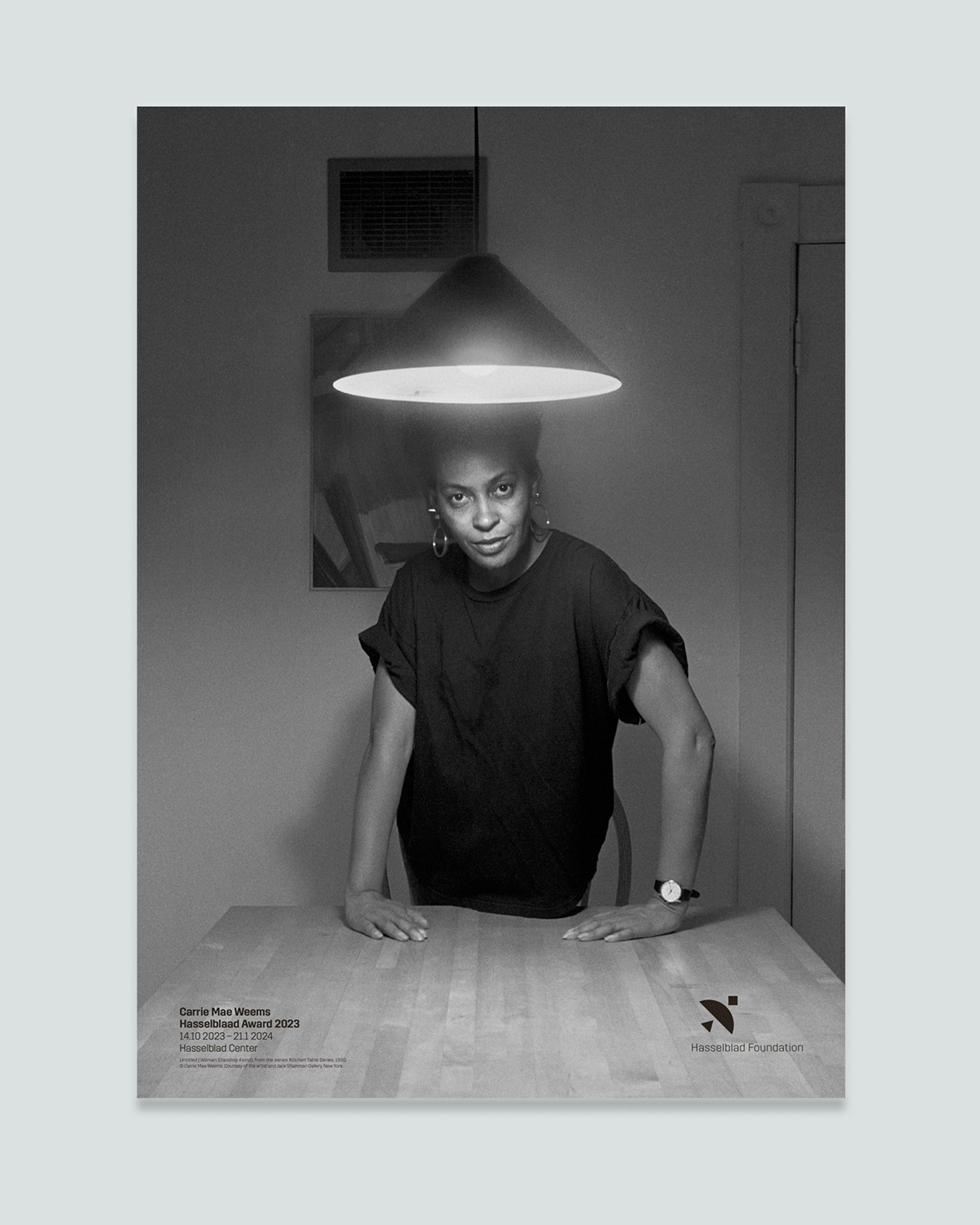Utställningsaffisch, Carrie Mae Weems 