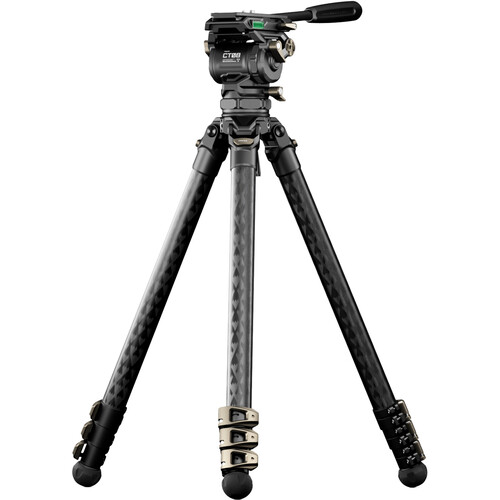 Tilta Cine Fluid Head Tripod CT08 (3-Stage Carbon Fiber Legs) - 7