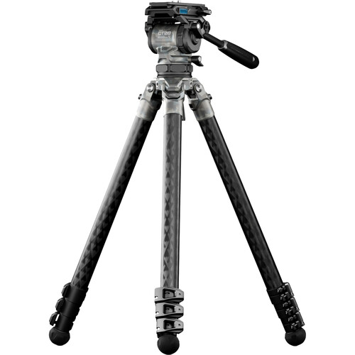 Tilta Cine Fluid Head Tripod CT08 (3-Stage Carbon Fiber Legs) - 6