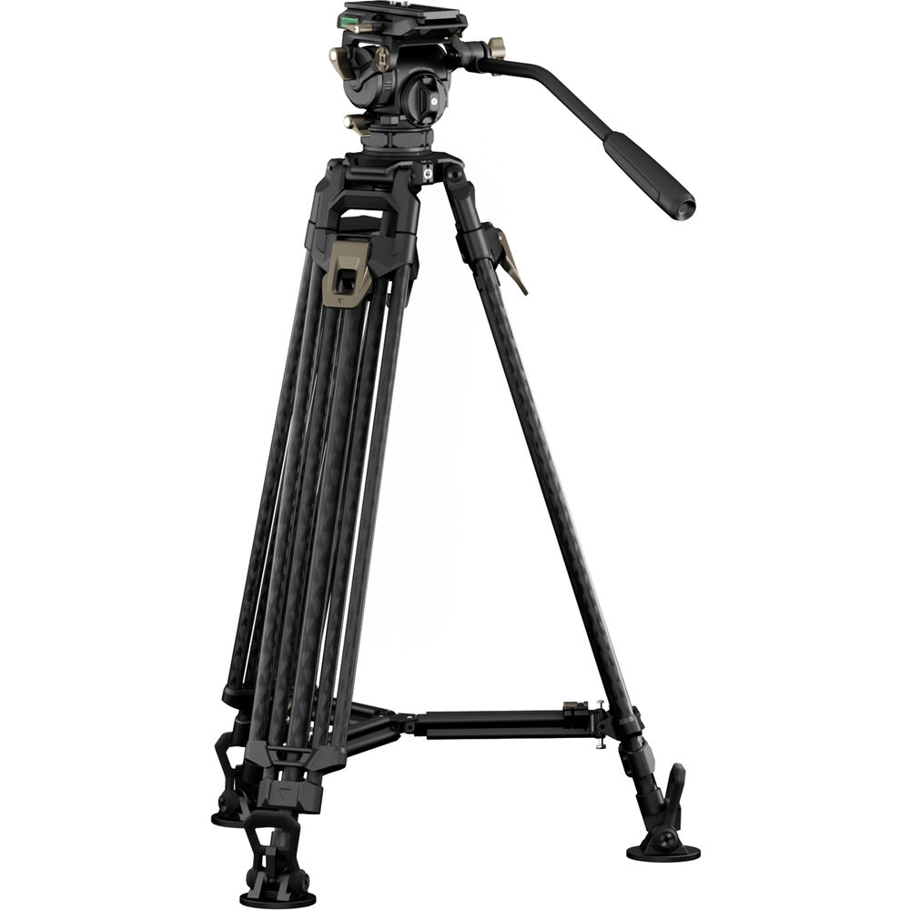 Tilta Cine Fluid Head Tripod CT08 (2-Stage Carbon Fiber Legs) 8kg - 2