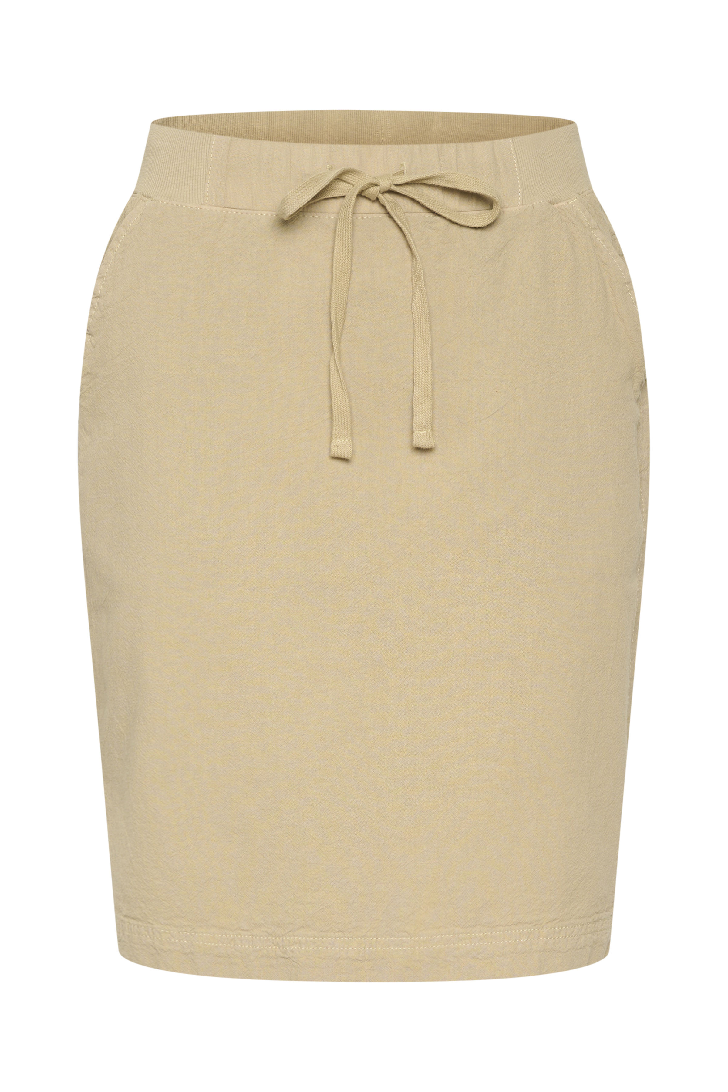 KAnaya Skirt  Classic sand, Kort Bomullskjol - 6