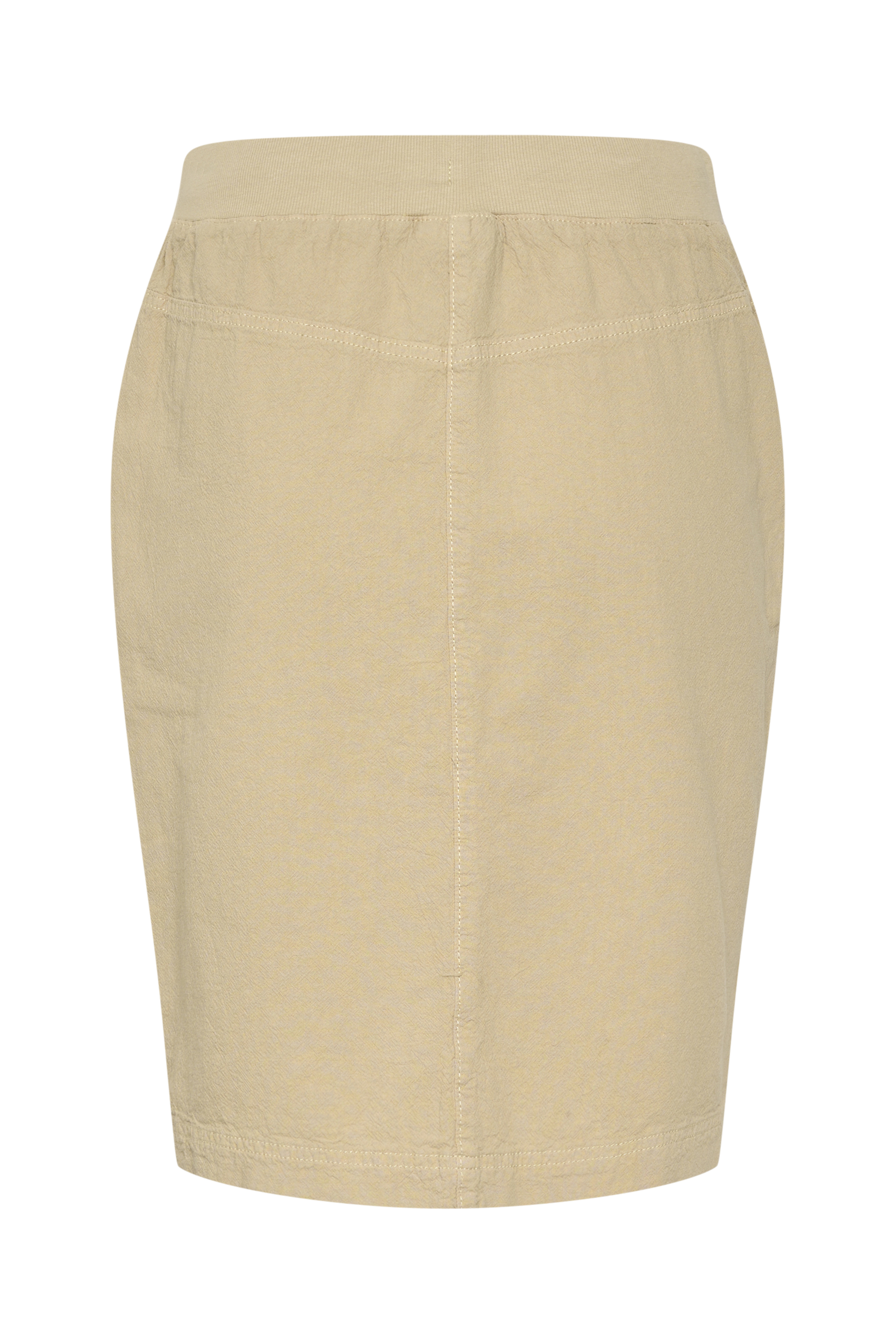 KAnaya Skirt  Classic sand, Kort Bomullskjol - 5