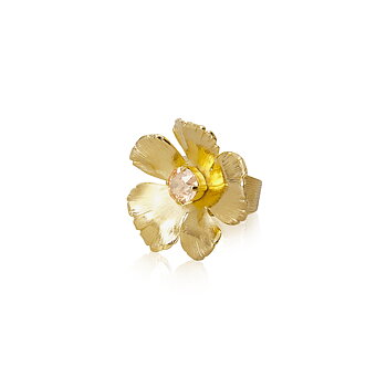 Caroline Svedbom Anemone ring guld golden shadow