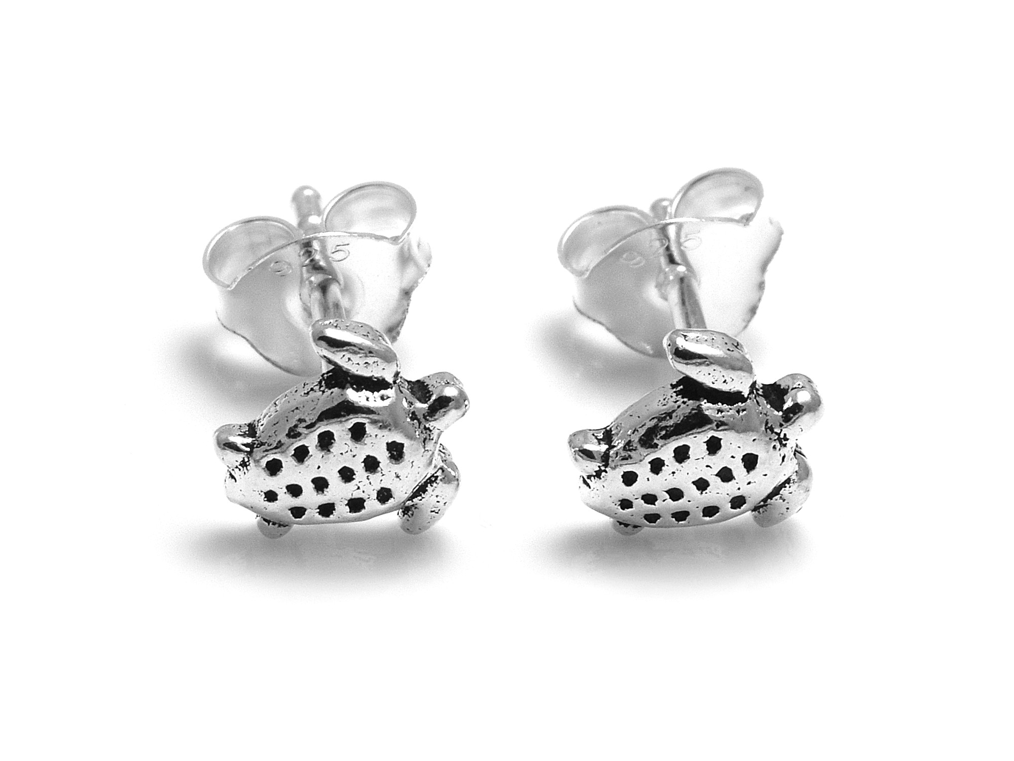 Sköldpadda Örhängen i Äkta 925 Silver, Hav Örhänge, Strand Accessoar, Djur Smycke - 2