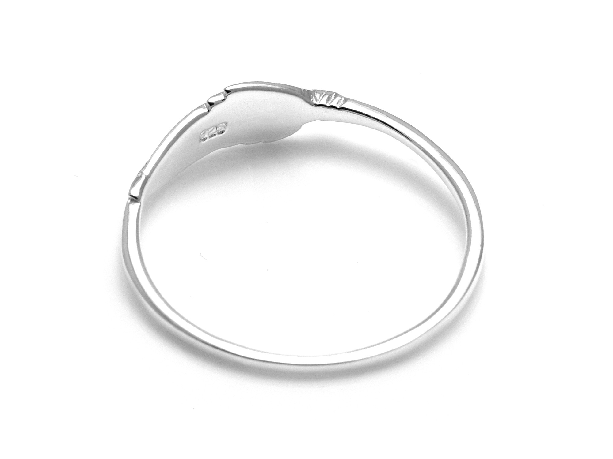 Fjäder Ring i Äkta 925 Silver, Fågel Accessoar, Realistiskt Fågelfjäder Smycke - 3