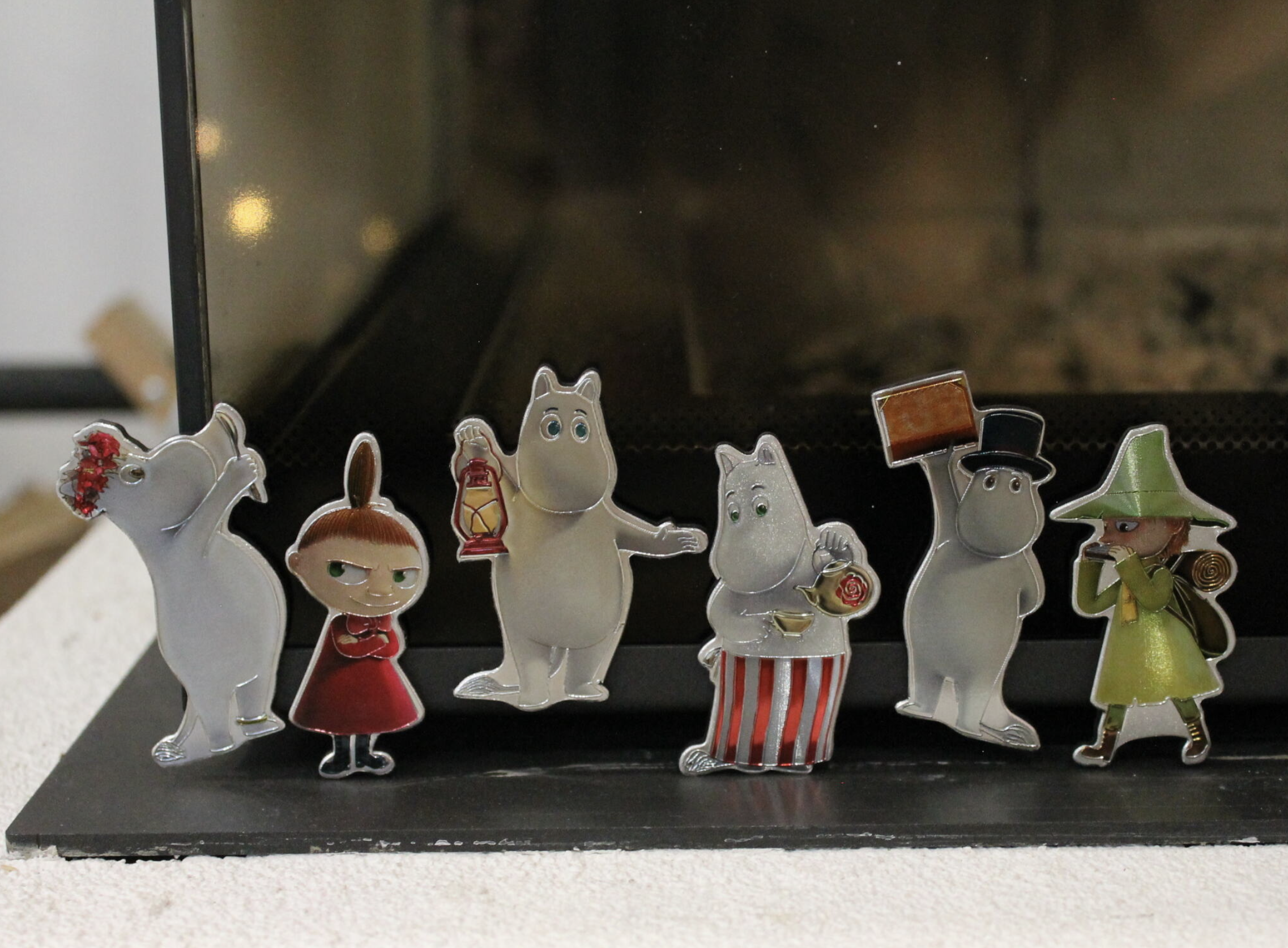Mumin Magneter 6-Pack - Mumintrollet, Muminpappa, Muminmamma, Lilla My, Snusmumriken & Snorkfröken - 2