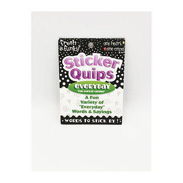 Sticker Quips  Book - Everyday Words and Sayings