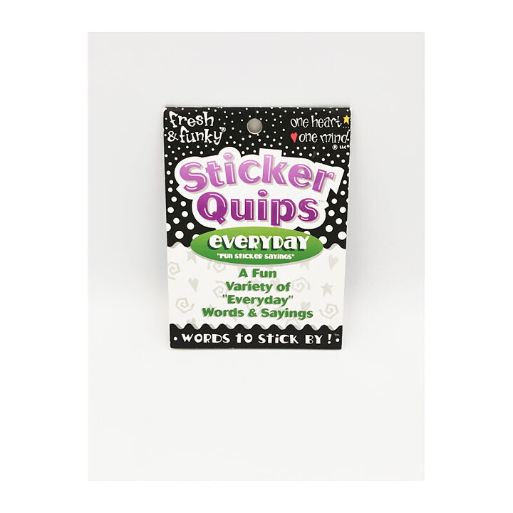 Sticker Quips  Book - Everyday Words and Sayings