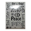 Sticker Quips  Book - Everyday Words and Sayings