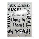 Sticker Quips  Book - Everyday Words and Sayings