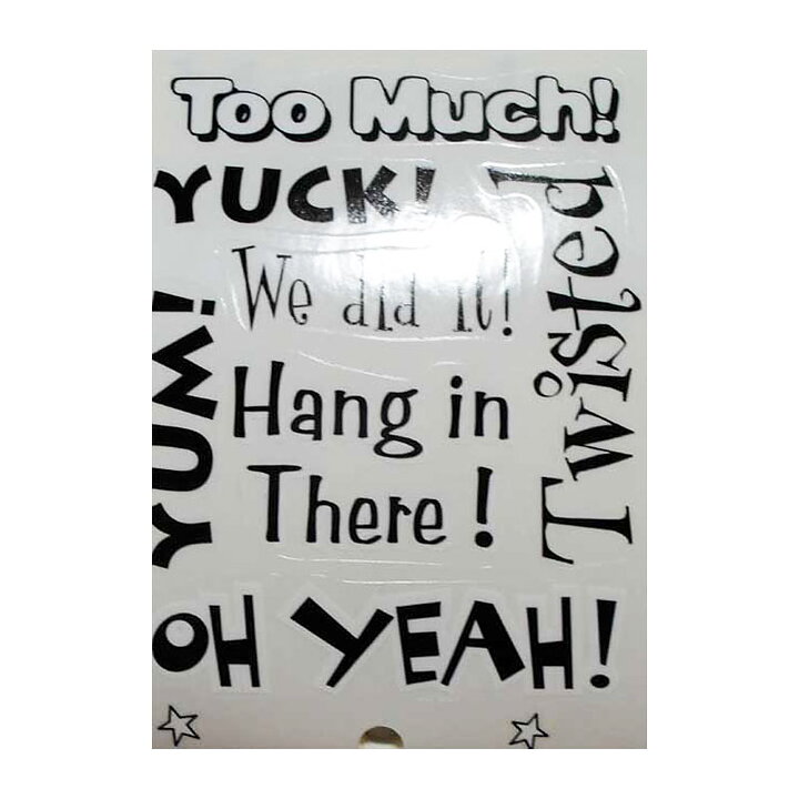 Sticker Quips  Book - Everyday Words and Sayings