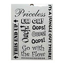 Sticker Quips  Book - Everyday Words and Sayings