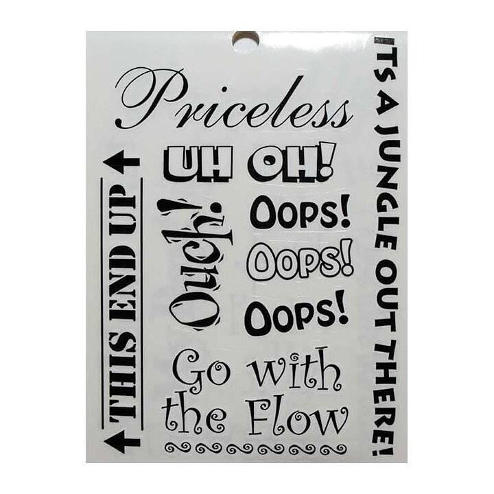 Sticker Quips  Book - Everyday Words and Sayings