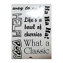 Sticker Quips  Book - Everyday Words and Sayings