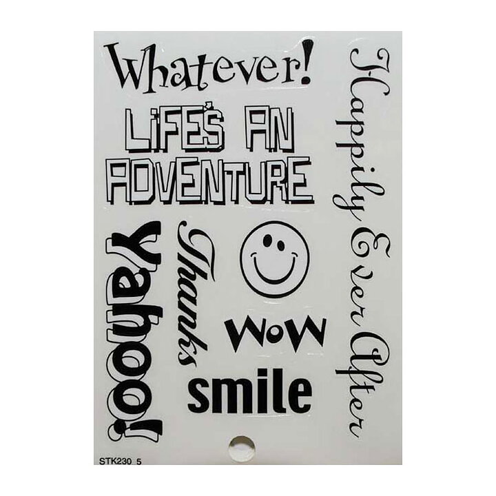 Sticker Quips  Book - Everyday Words and Sayings