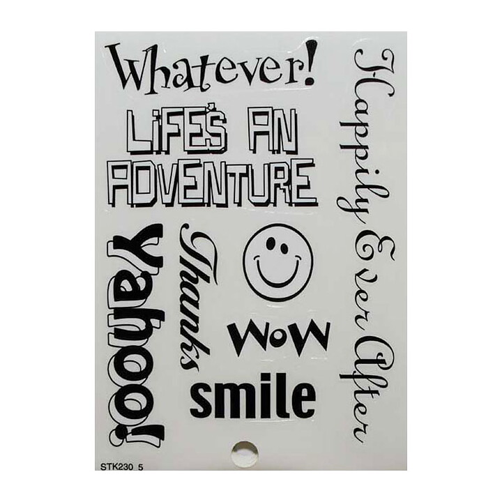 Sticker Quips  Book - Everyday Words and Sayings