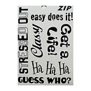 Sticker Quips  Book - Everyday Words and Sayings