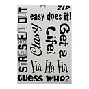 Sticker Quips  Book - Everyday Words and Sayings
