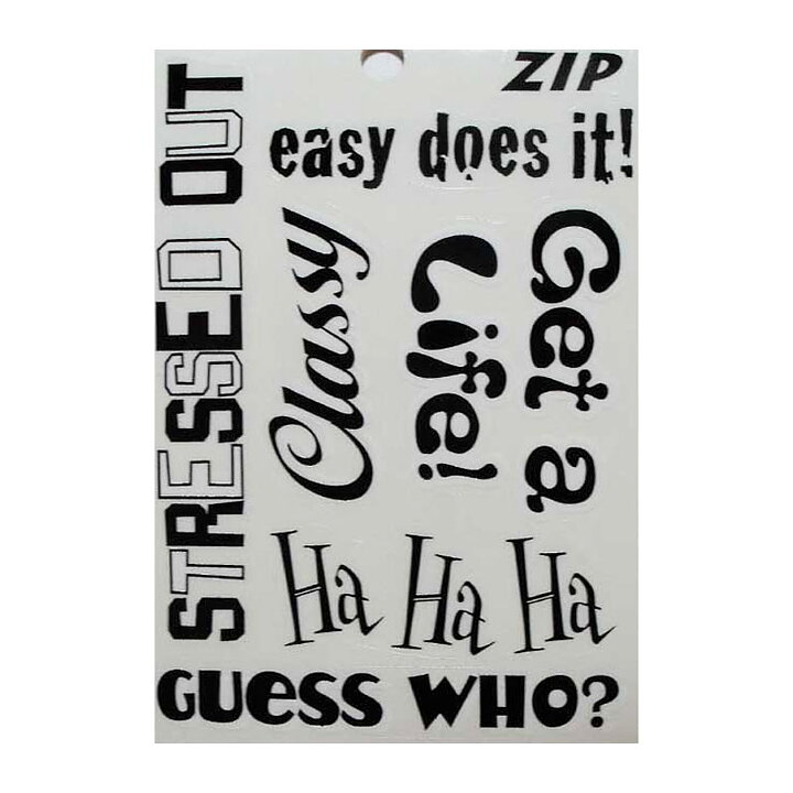 Sticker Quips  Book - Everyday Words and Sayings