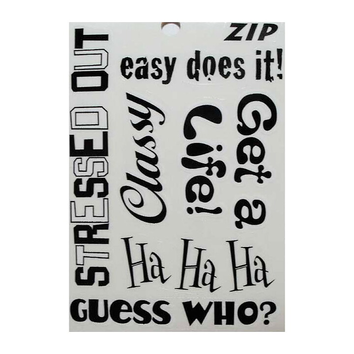 Sticker Quips  Book - Everyday Words and Sayings