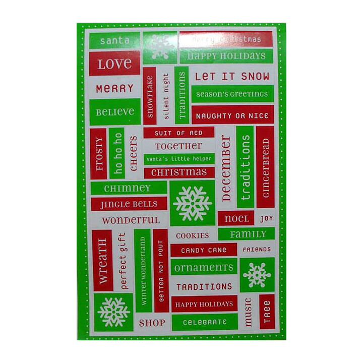Making Memories Stickers Value Pack - Christmas