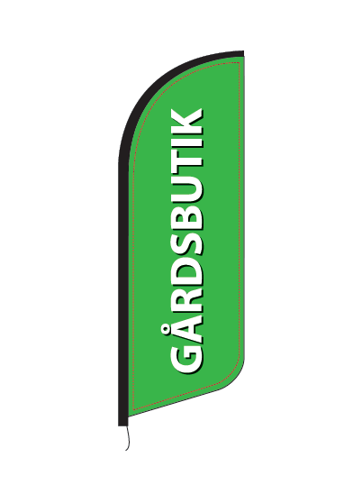 Beachflagga Gårdsbutik