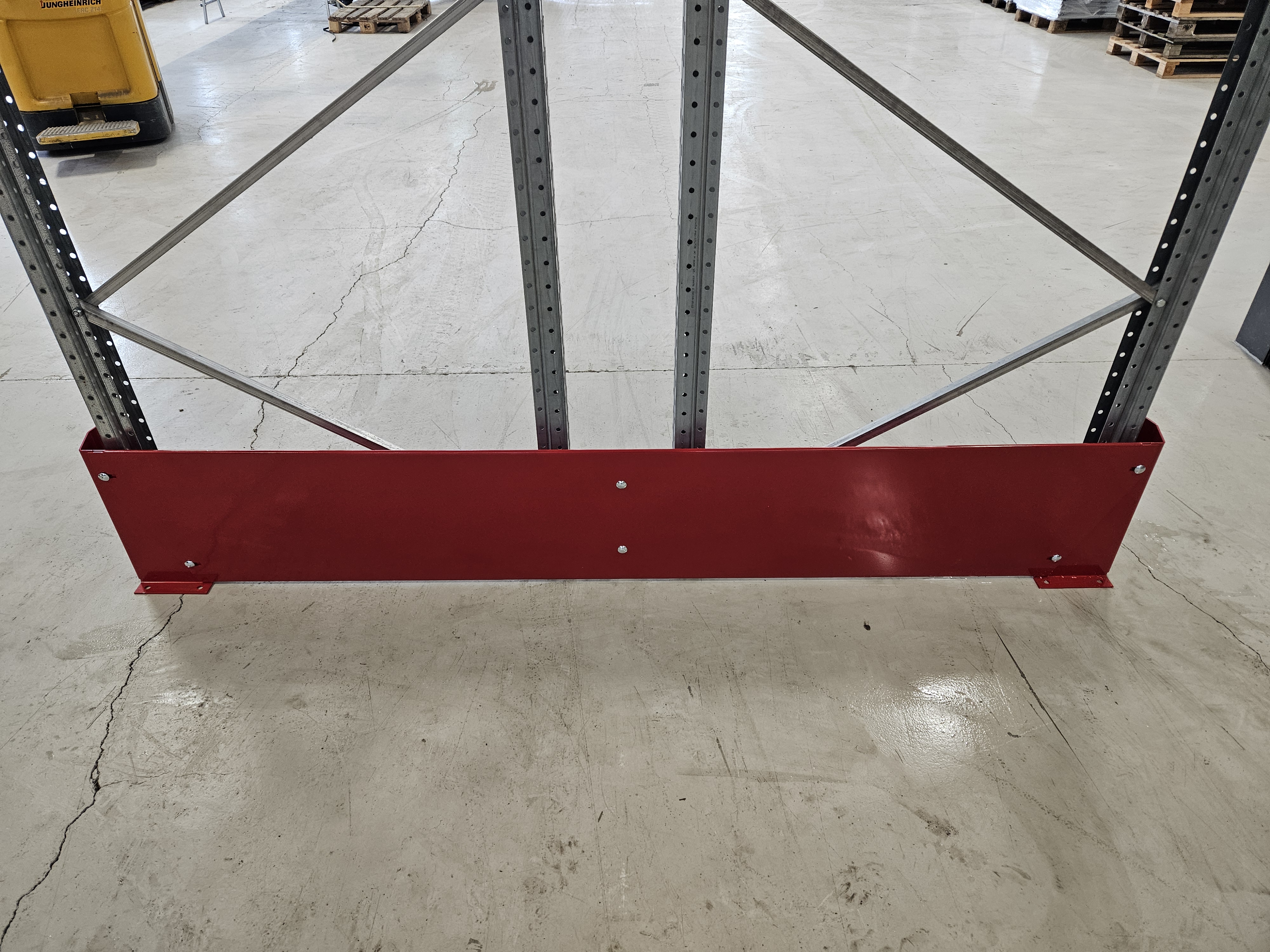 Påkörningsskydd för dubbla gavlar, 400x2400mm, Rackman, Ny - 2