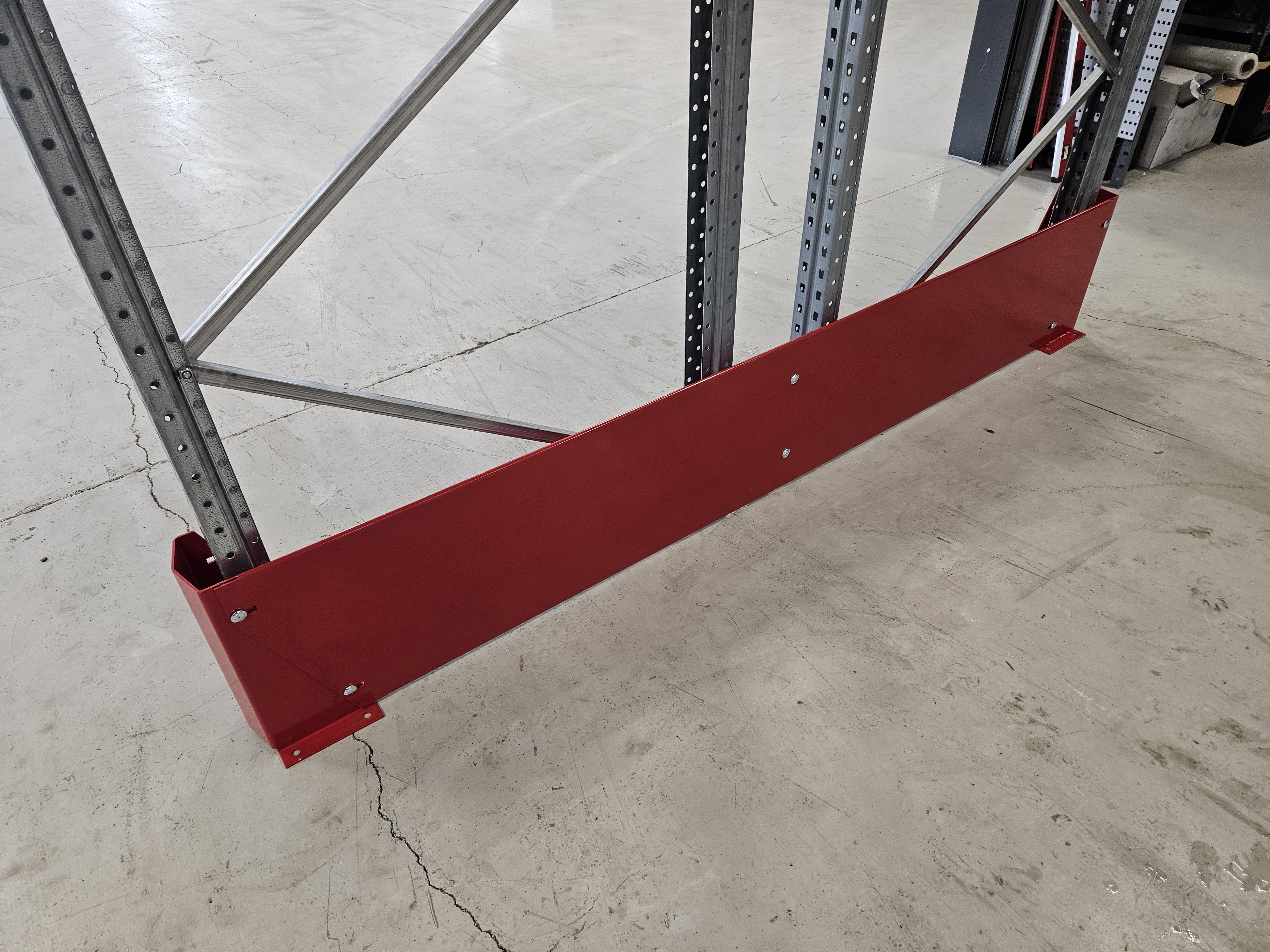 product-image Påkörningsskydd för dubbla gavlar, 400x2400mm, Rackman, Ny