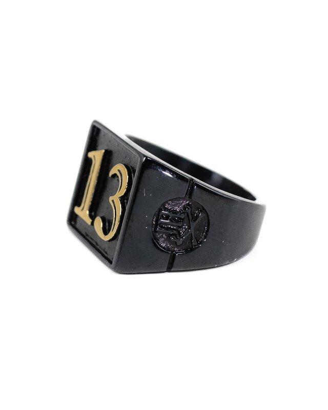 Jernhest - Brad Ring - Black - Ring med 13 - 5