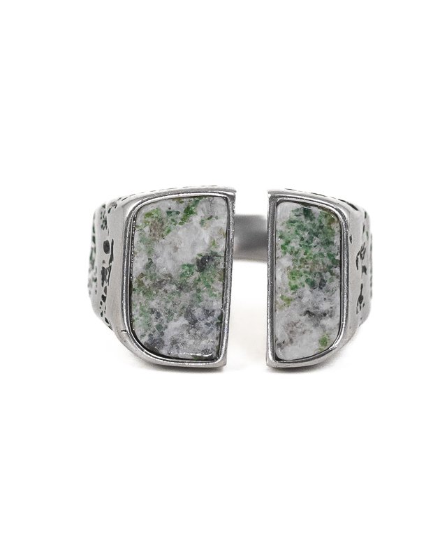 Jernhest - Hovs Ring - Silver - Ring with swedish marble - 3