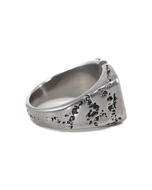 Jernhest - Hovs Ring - Silver - Ring with swedish marble - 5